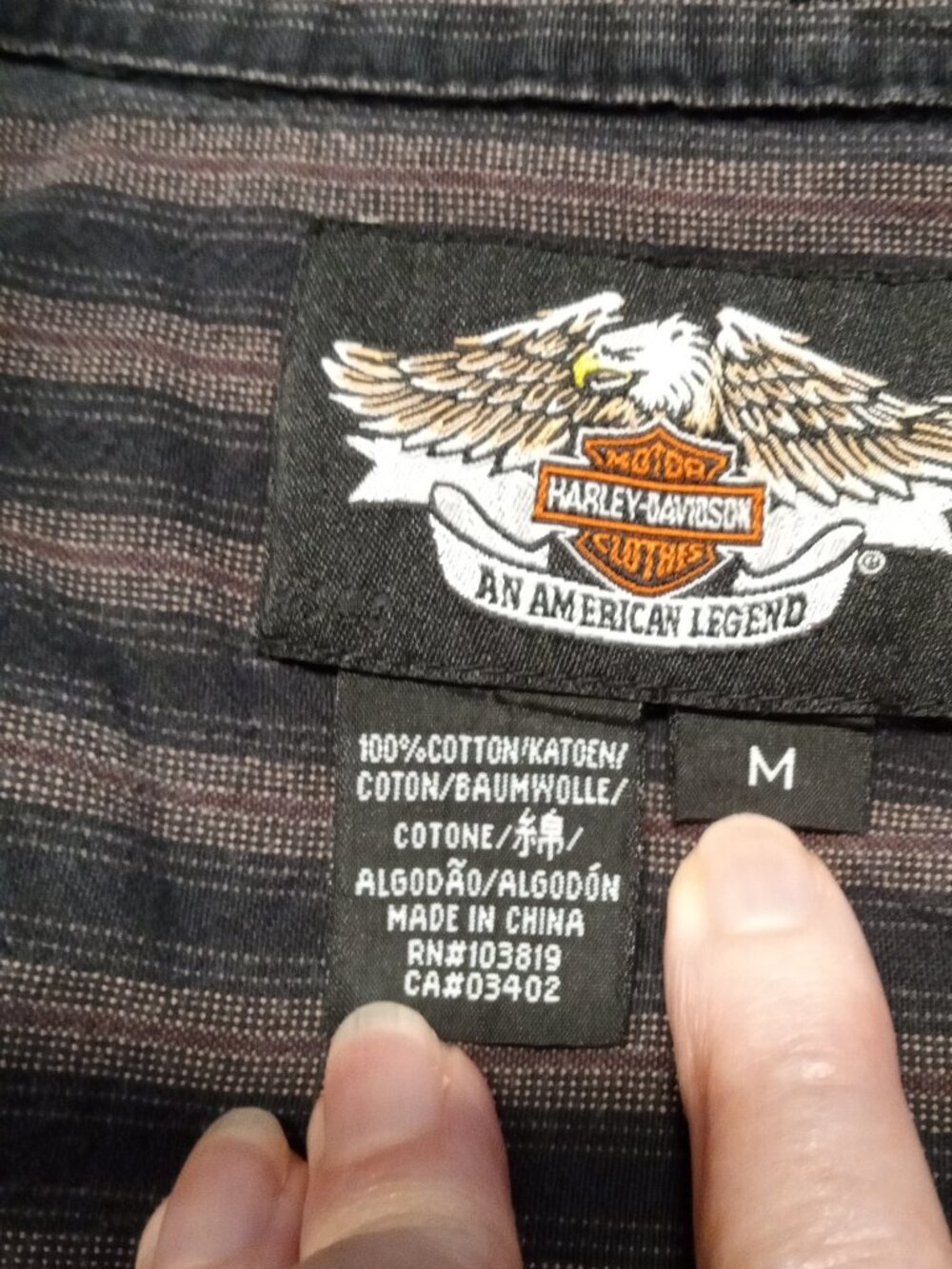 Men's Harley-Davidson shirt (Beautiful) - Picture 10 of 10